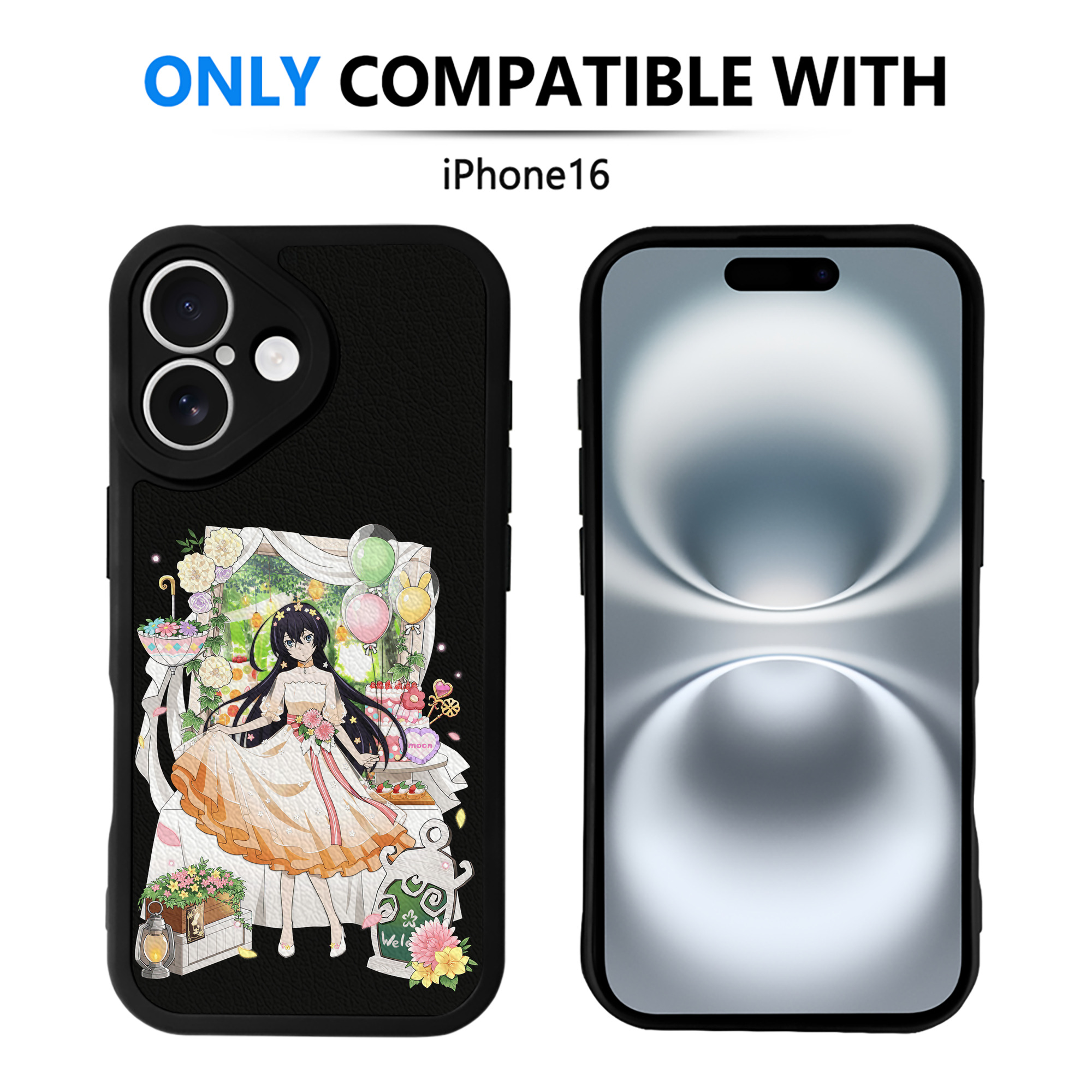 （画像用） 文豪ストレイドッグス Bungo Stray Dogs 【iPhone 16シリーズ対応】シリコンスマホケース（レザー調） 材質：シリコン